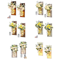Miniatyrbillede 4 af 5: 2 stk Rustikke Vægsconces Mason Jar Sconces Håndlavet Væghængt Design Med Fjernbetjening LED Feelygter Og Hvid Peon
