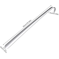 Pikkukuva 2 / 3: Metallikengänveitsi 41 cm pitkällä kahvalla, ruostumaton teräs