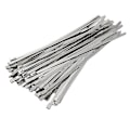 Miniatyrbilde 1 av 5: 100 stk 11,8 tommer rustfritt stål låsbare kabel metall zip-ties