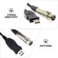 Miniatyrbillede 8 af 8: USB til XLR mikrofonlink-konverterkabel 3 meter bærbart kabel til konference- og stemmeoptagelse