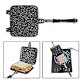 Miniatyrbillede 4 af 4: Dobbeltsidig Non-Stick Sandwich Maker Sort (1 stk)