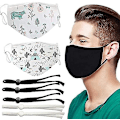 Miniatyrbillede 5 af 5: 100 stk Elastisk Båndsnor med Spænde til DIY-masker