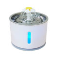 Miniatyrbillede 2 af 5: Automatisk Vandfontæne til Kat med Filter 2,4L USB LED Grå Dispenser