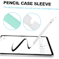 Miniatyrbillede 8 af 8: 2 stk. Silikone Pen Etui Blyant Cover Stylus Blyant Hætte Blyant Sleeve Stylus Pen Beskytter Blyant