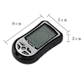 Pikkukuva 4 / 5: 8-in-1 Digitaalinen LCD-kompassi, korkeusmittari, barometri, lämpömittari, kalenteri