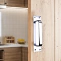 Miniatyrbilde 4 av 5: 2 stk. Dørhåndtak i aluminium, skyvedørhåndtak, branndørhåndtak, toalett dørhåndtak, 7 tommer