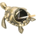Miniatyrbillede 1 af 4: Smoe Turtle Skrivebordsaskebæger Metal Anti-fald Multifunktionel Praktisk Ancient