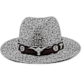 Miniatyrbillede 1 af 3: Klassisk Panamahat Sommer Solhatte Til Kvinder Mænd Strand Halmhat coffe