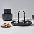 Miniatyrbilde 3 av 5: Plast Nordisk Rund Smykkebord Mat Oppbevaring Sofa Skuff Håndtak