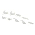 Pikkukuva 1 / 4: 1/35 Mittakaavan Miniatyyrieläimet Sika Kana Ankka Jänis Malli Kohtauksen Rakentamiseen