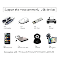 Miniatyrbillede 1 af 5: Vention A52 USB 3.0 M/F Forlængerkabel til Data Synkronisering