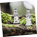 Pikkukuva 5 / 7: Hienostuneet hartsi majakka koristeet puutarhaan, kotiin, miniatyyrimaisemaan, merenkulkuun
