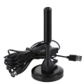 Miniatyrbilde 1 av 5: Innendørs DVB-T HD TV-antenne Svart Televisjon USB-forsterker
