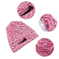 Miniatyrbilde 2 av 5: Satinformet Bonnet-sovehette for kvinner, justerbar, løs beanie-turbanhatt Gary