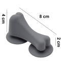 Miniatyrbilde 2 av 4: 3 stk Silikon Sakte Materinnsats for Hundefôrboller - Bein Design Sakte Mater