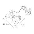 Pikkukuva 4 / 5: Pelikonsoliohjain Nintendo Gamecube Wii:lle
