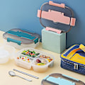 Miniatyrbild 2 av 3: Separat Plast Lunchbox Bärbar Lunchbox Mikrovågsugnslunchbox 1st