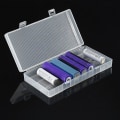 Miniatyrbillede 2 af 5: Transparent Batteriboks Opbevaringsboks 8 stk 18650 Batteri