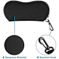 Miniatyrbillede 3 af 5: Pakke med 2 Bløde Brilleetuier Neoprene Solbriller Pose