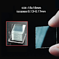 Miniatyrbilde 2 av 5: 100 stk Mikroskopglass og Dekkglass for Preparering