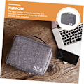 Miniatyrbilde 6 av 8: Lader Organizer Veske Tech Bag Stor Ryddig Boks