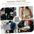 Miniatyrbillede 8 af 8: Laptop Taske Laptop Håndtaske Rejse Laptop Taske Polyester Computer Bæretaske