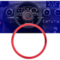 Miniatyrbild 5 av 5: Aluminiumlegering Bilratt Ring Cover Trim för Audi A1 A3 A4 A5 A6 Q3 Q5 Röd