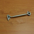 Miniatyrbild 2 av 5: Storm Hooks, Rostfria Dörrkrokar, Flerfunktionskrokar för Skjul Dörr, Garage Dörr, Fönster, Stuga, 6\" 2 Pack