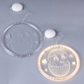 Miniatyrbild 2 av 4: Påskhare Ägg Hängande LED Fönsterljus, Sugkopp Batteridriven Dekoration #5