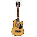 Miniatyrbild 1 av 5: 1/12 skala dockhus miniatyr trägitarr mini gitarr displaymodell dockhus tillbehör folk gitarr