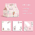 Miniatyrbillede 1 af 5: Stationære forsyninger Memo Pad | Skoleartikler Notepad | Pads Sticky Notes Mælk - Memo Pad -（9）