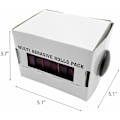 Miniatyrbild 3 av 5: Set med 4 rullar sandpapper med infällbar sandpappersdispenser för metall, glas, snickeri -4 rullar à 6 m