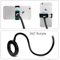 Miniatyrbillede 3 af 3: 2023 - LED Selfie-lys med mobiltelefonholder, 3 lystilstande og 10 lysstyrkeniveauer LED-ringlys