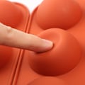 Miniatyrbillede 3 af 5: 6 Hulrums Halvkugle Silikoneform 3 Pakker Bageform Til Fremstilling Af Chokolade Kage Gele Dome Mousse