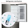 Miniatyrbilde 4 av 5: UVC-lampe for fjerning av midd, steriliseringslampe, UV DC 10V UV-pære E17 3W desinfiseringskvalitet (flere farger)