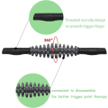Miniatyrbillede 3 af 5: Massagerulle, Cellulite Massager, Ryg, Fascia, Ben, Fod, Nakke Terapi Muskelrulle (lys sort)