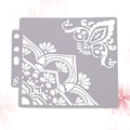 Pikkukuva 2 / 2: Piirustuskaava, valikoima kuvioita, ontto taidemaalauspohja askarteluun, scrapbookingiin, DIY-kakkukoristeluun (s69)