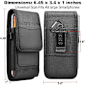 Miniatyrbild 5 av 5: Telefonfodral för Samsung Galaxy S22 Ultra S21 Plus S20 S10+s9 S8 Note 20,a03s A11 A21 A51 A71 A13 A02s A12 A32,g Pure 2022 Nylon Mobiltelefon Bältesklämma