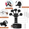 Miniatyrbild 3 av 5: Fingergrepp Patient Hand Strengthener Gitarr Finger Flexion och Extension