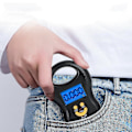 Miniatyrbild 5 av 5: Digital fiskvåg post hängande krok bagagevikt LCD mini bärbar 110 Lb