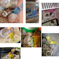 Miniatyrbild 4 av 5: Piao 3 i 1 Hamster Hängande Vattenflaska Husdjur Automatisk Dispenser Med Bas För Dvärghamster Mus Råtta Igelkott 125ML Rosa