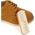Miniatyrbild 5 av 5: Mocka & Nubuck Rengöringsborste, Slitstark Crepe Borste Rengör Alla Mocka Nubuck Läder (1st, Trä Färg)