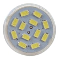 Miniatyrbild 3 av 5: 6w Gu4(mr11) Led Spotlight Mr11 12 Smd 5730 570 Dc 12, Vit (Wrap Around)
