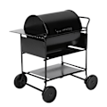 Miniatyrbillede 1 af 5: Dukkehus Tilbehør Mini Grill Stativ Håndkærre Køkken Simulation Ornament 1:12