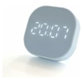 Miniatyrbild 1 av 4: 1 st LED Multifunktionell Liten Väckarklocka, Tyst Belysning Elektronisk Bordsur (Blå)