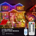 Miniatyrbild 2 av 5: Ljus 100 LED 10 meter silvertråd 4 färger, USB-kontakt med fjärrkontroll stjärnljus för jul-fest bröllopsfest dekoration