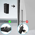 Miniatyrbild 5 av 5: Adapter Typ C Expansionsladdare 5 Port Usb Hub Dataöverföring Kompatibel För Ps5 (1st, Svart)
