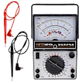 Miniatyrbillede 1 af 5: Analogt strømmeterpanel urskive strøm måler peger amperemeter monitor volt multimeter mikroampere meter detektor amperemeter（Pink）