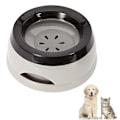 Miniatyrbillede 1 af 5: Hunde vandskål, katte vandskål ingen spild hund skål med miljøvenligt materiale langsom vand feeder kæledyr wa
