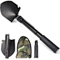Miniatyrbillede 1 af 4: Flerfunktionel Camping Spade, 41cm, Sort